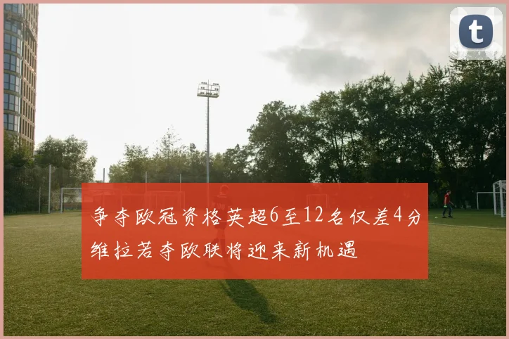 争夺欧冠资格英超6至12名仅差4分维拉若夺欧联将迎来新机遇